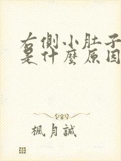 右侧小肚子胀疼是什么原因