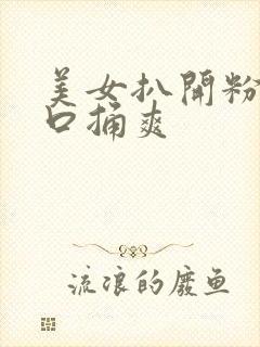 美女扒开粉嫩尿口捅爽