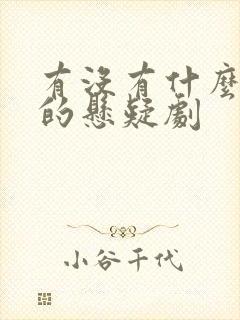 有没有什么好看的悬疑剧