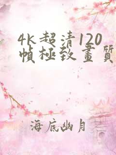 4k超清120帧极致画质