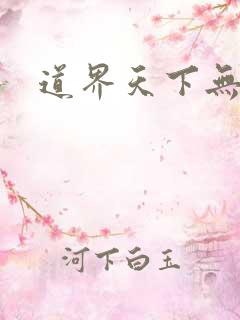 道界天下无弹窗