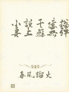 小说千亿总裁宠妻上瘾无弹窗