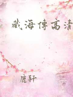 藏海传高清全集