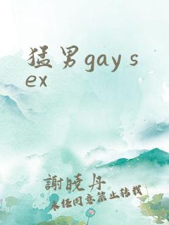 猛男gay sex