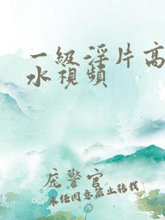 一级淫片高潮喷水视频