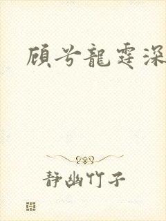 顾兮龙霆深