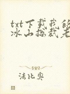 txt下载我的冰山总裁老婆