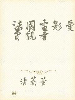 法国电影爱恋免费观看