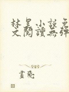 林昊小说免费全文阅读无弹窗