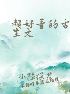 超好看的古言重生文