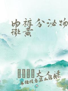 内裤分泌物水样微黄