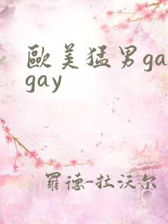 欧美猛男gaygay