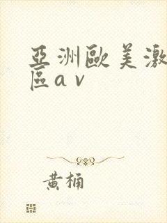 亚洲欧美激情一区a v