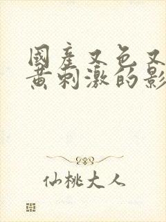 国产又色又爽又黄刺激的影视