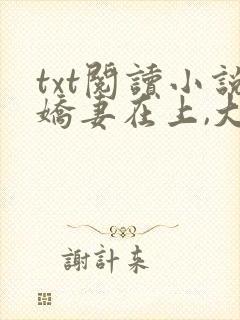 txt阅读小说娇妻在上,大叔求放过