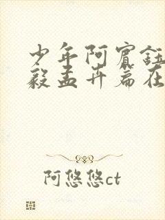 少年阿宾钰慧小毅孟卉篇在线阅读