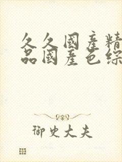 久久国产精品精品国产色综合