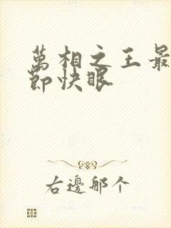 万相之王最新章节快眼