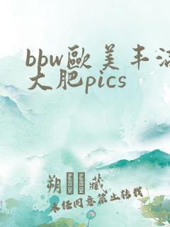 bbw欧美丰满大肥pics