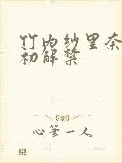 竹内纱里奈黑人初解禁