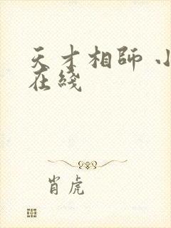 天才相师 小说在线