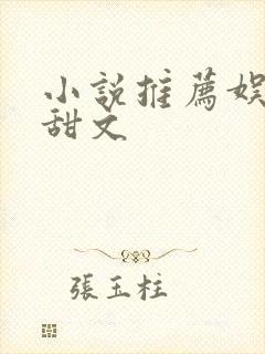 小说推荐娱乐圈甜文