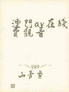 澳门av在线免费观看