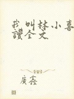 我叫林小喜全阅读全文