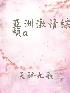 亚洲激情综合视频a