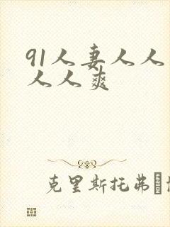 91人妻人人妻人人爽