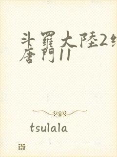 斗罗大陆2绝世唐门11