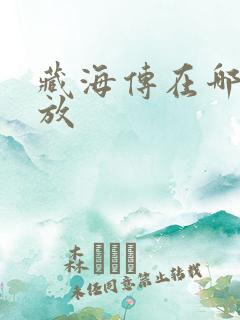 藏海传在哪里播放