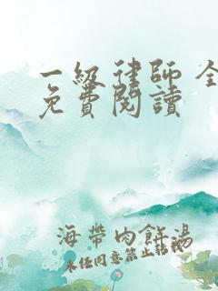 一级律师 全文免费阅读