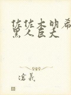 佐佐木明希黑人黑人巨大