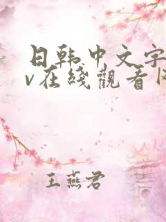 日韩中文字幕av在线观看网站