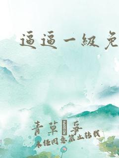 逼逼一级免费看