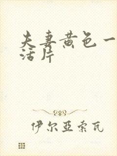 夫妻黄色一级生活片