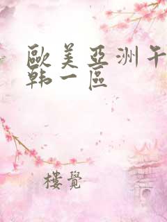 欧美亚洲午夜日韩一区