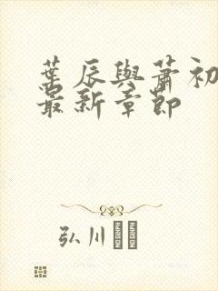 叶辰与萧初然的最新章节