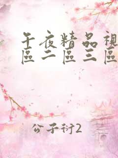 午夜精品视频一区二区三区