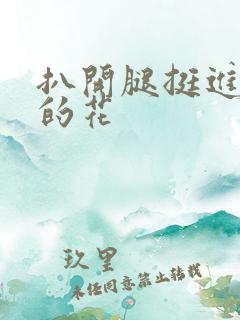 扒开腿挺进湿润的花