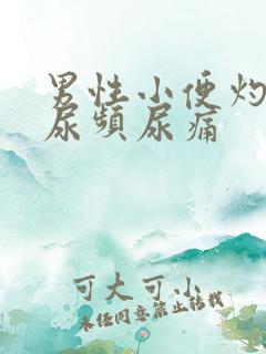 男性小便灼热感尿频尿痛