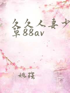 久久人妻少妇嫩草88av