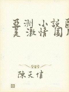 亚洲 小说 欧美 激情 图片