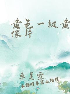 黄色一级黄色录像片