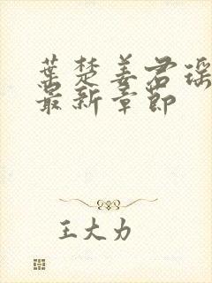 叶楚姜君瑶小说最新章节