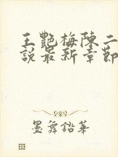 王艳梅陈二柱小说最新章节更新时间