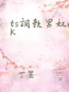 ts调教男奴vk