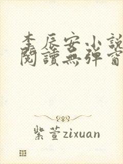 李辰安小说免费阅读无弹窗全文最新章节
