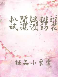 扒开腿挺进娄晓娥湿润的花苞小说